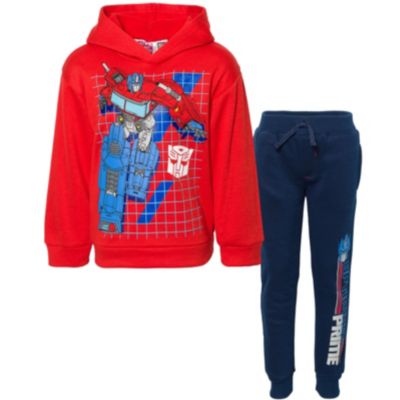 Fleece Pullover Hoodie and Jogger Pants Outfit Set