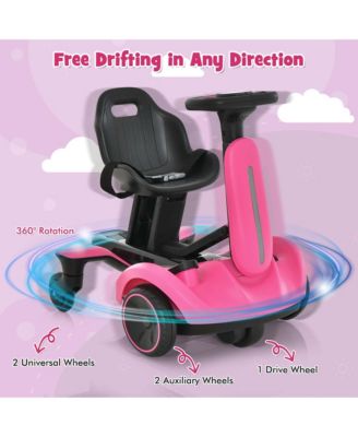 6V Kids Ride On Drift Car Electric Drifting Go Kart for Kids with 360degree(s) Spin