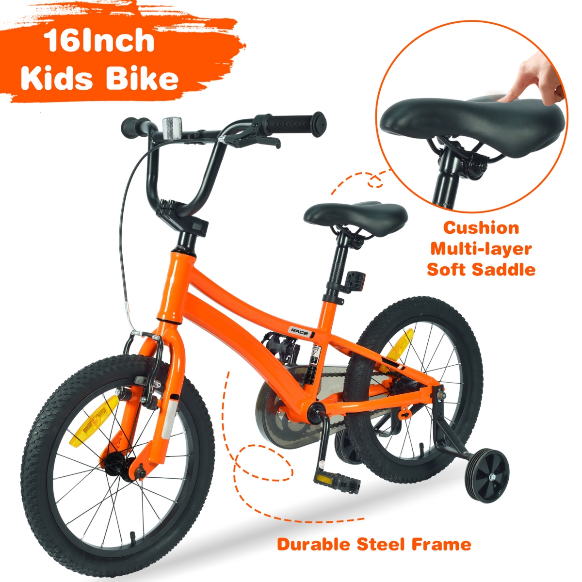 Slickblue Best Kids' Bikes with Training Wheels for Boys Age 4-7 Safe & Fun Bicycle Options