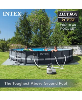 26333EH 20' x 48" Round Ultra XTR Frame Swimming Pool Set with Filter Pump