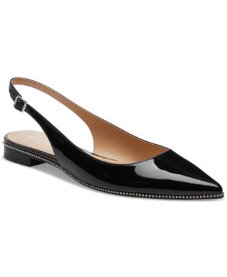 COACH - Women's Claire Patent Leather Skimmer Flats