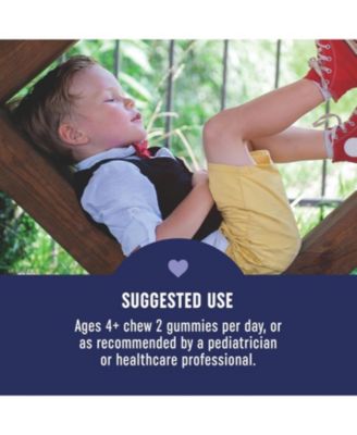 Magnesium Calming Gummies For Kids, Calming Supplement with Chamomile & Lemon Balm for Kids Sleep, MAV Nutrition, 60ct