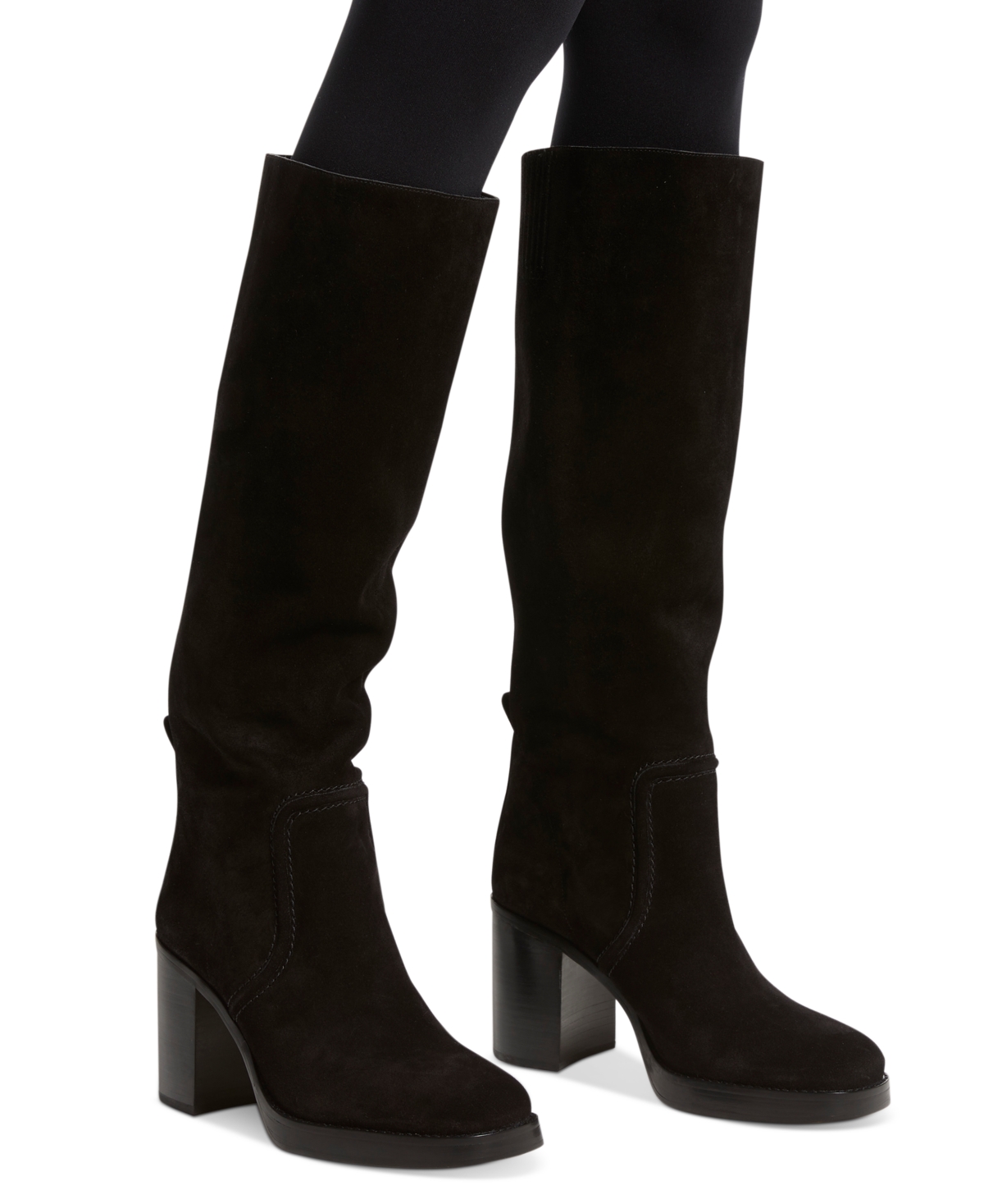 Michael Kors Michael  Women's Hayden Block-heel Boots In Black