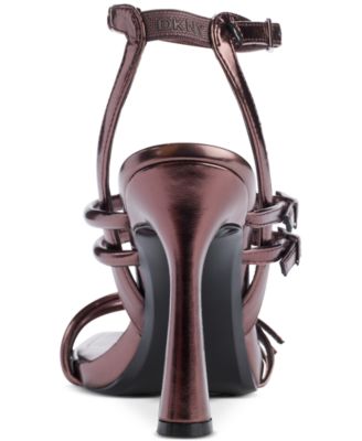 Women's Strappy Multi-Buckle Stiletto Sandals