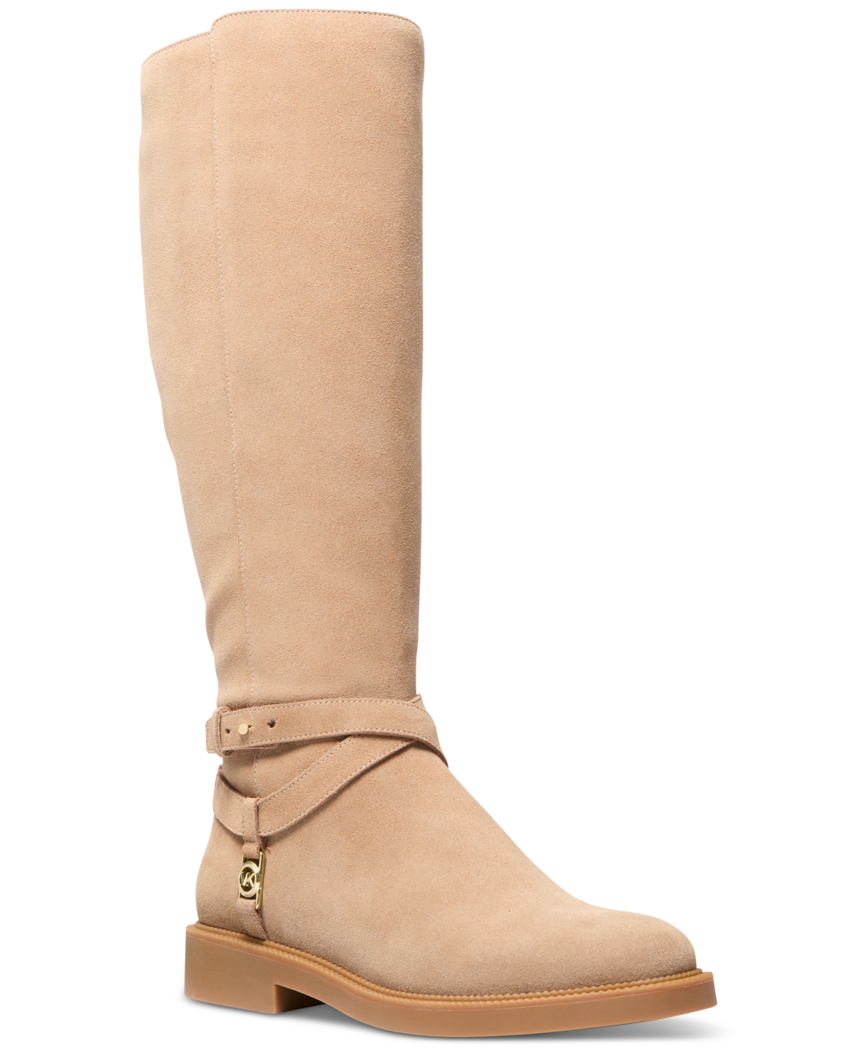 Michael Kors Michael  Women's Abigail Riding Boots In Camel