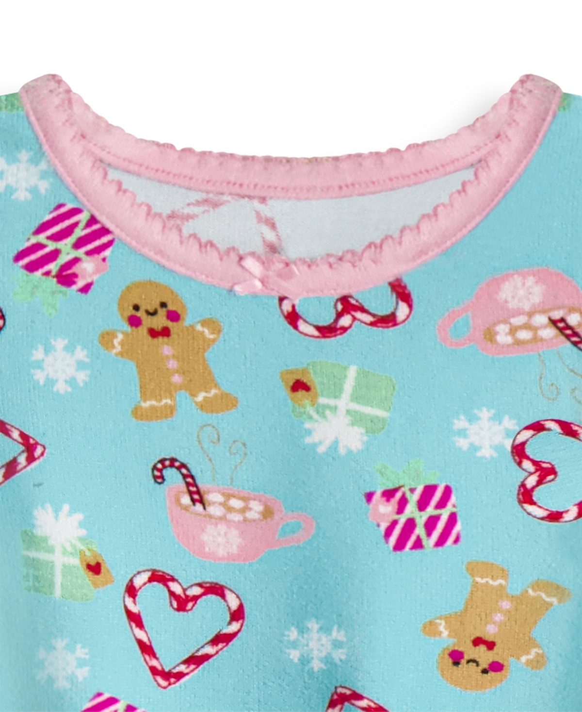 Max & Olivia Baby and Toddler Girls Snug Fit 3-Piece Pajama Set