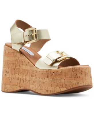 Steve Madden - Women's River Two-Piece Wedge Sandals