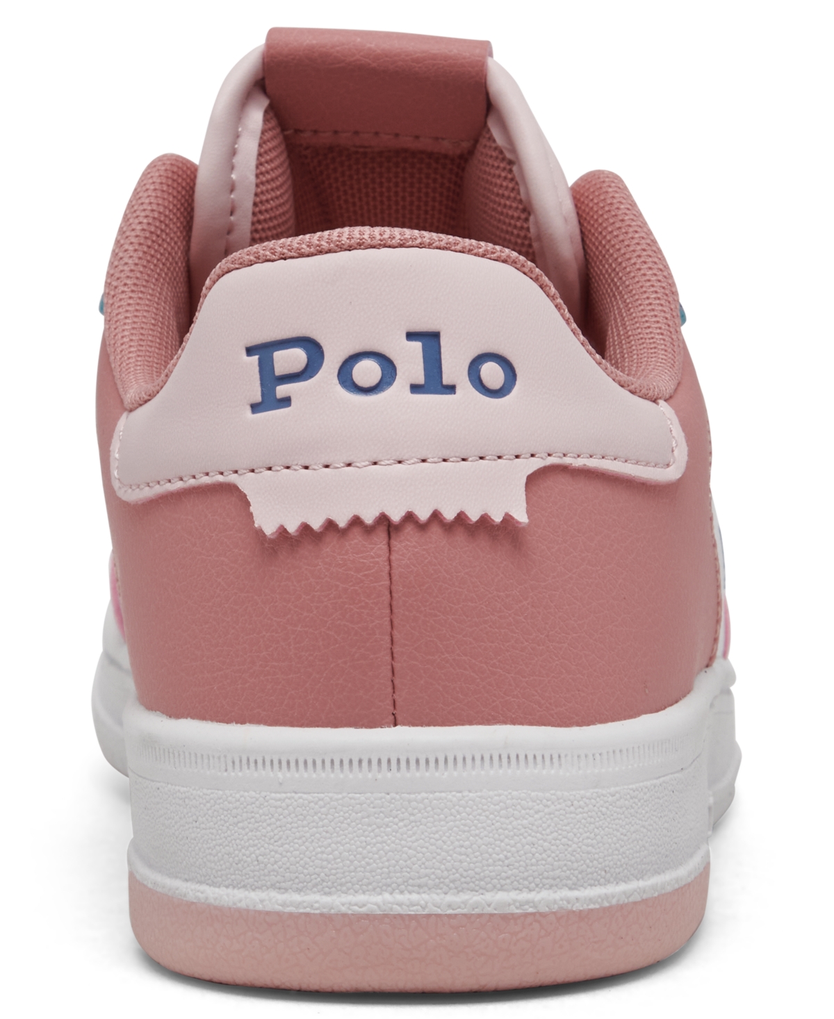 Polo Ralph Lauren Big Girls Masters Court Casual Sneakers from Finish Line -Light Blue