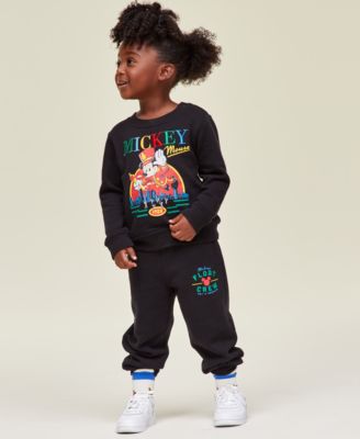 Disney | Macy's - Toddlers Bandleader Mickey Mouse Balloon Sweatsuit