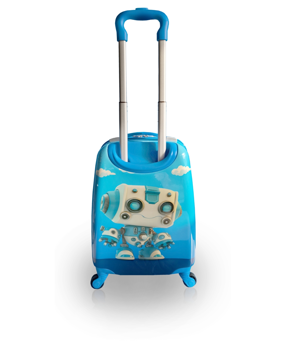 Tucci 18" Luggage Carry On Suitcase Kids Travel Suitcase In Robo Kid