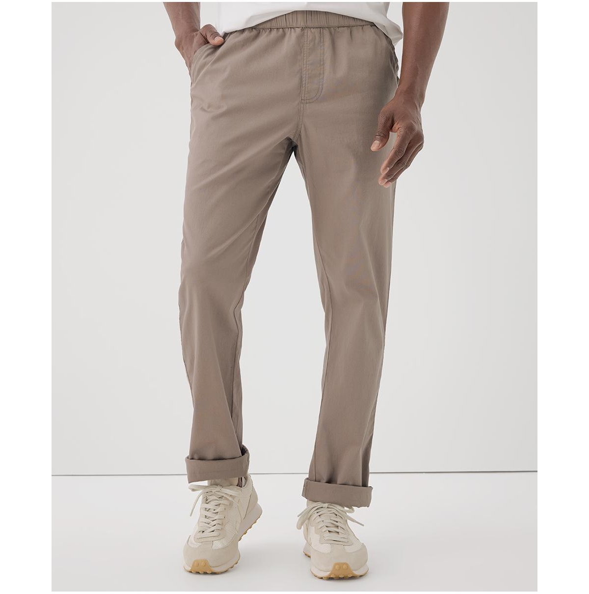 Men's Organic Cotton Daily Twill Midweight Pant - 32" Inseam - Storm