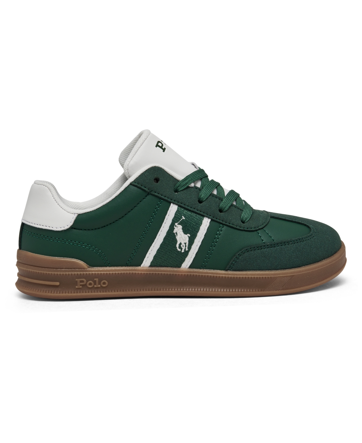 Polo Ralph Lauren Little Kids Heritage Court Ii T-Toe Casual Sneakers from Finish Line