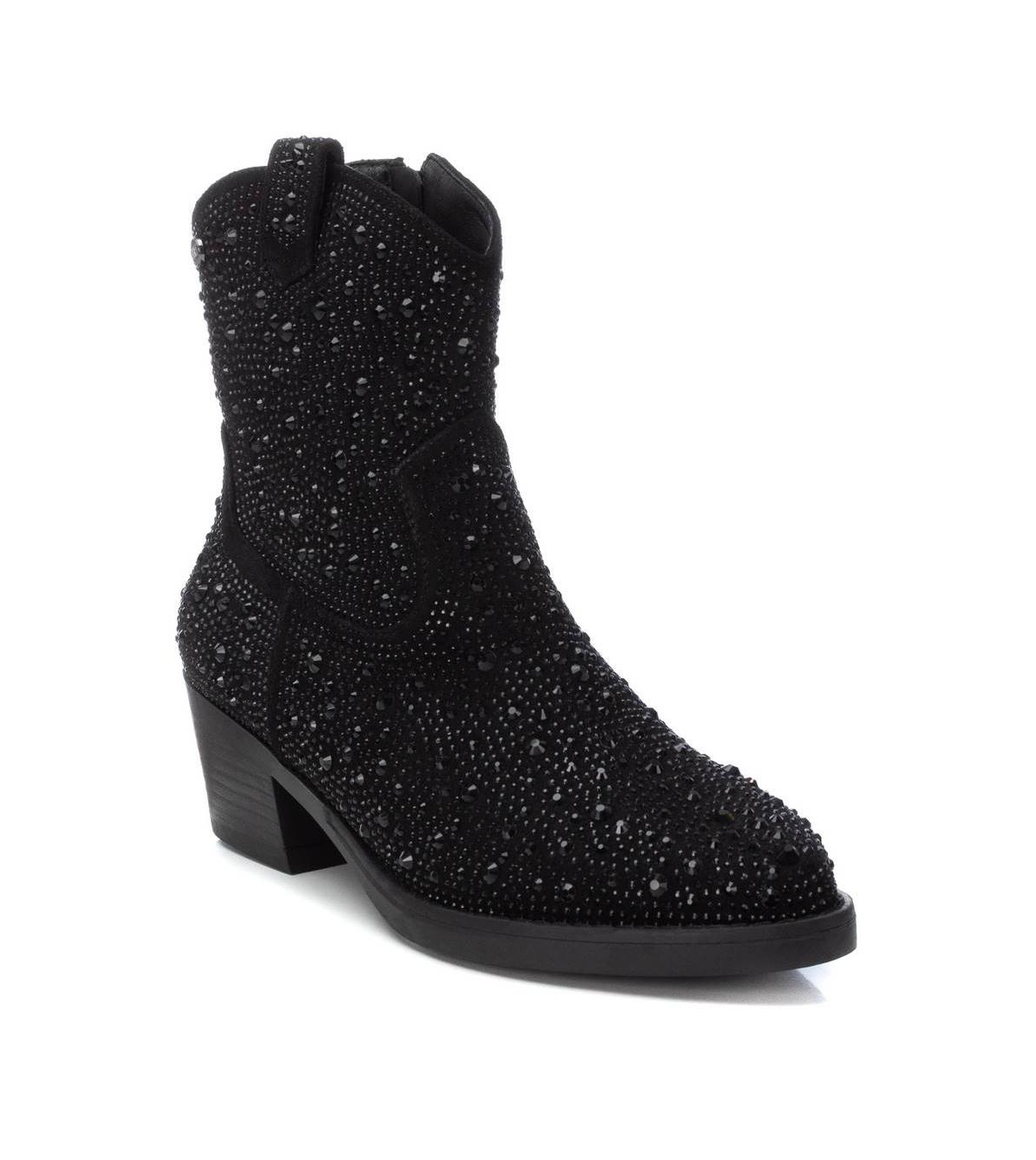 Xti Women's Italian Western Suede Booties By Xti