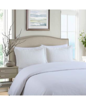 2 Pcs Embroidered Pillow Shams-Standard