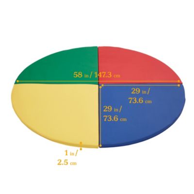 SoftZone All-Around Activity Mat, Assorted, 4-Piece