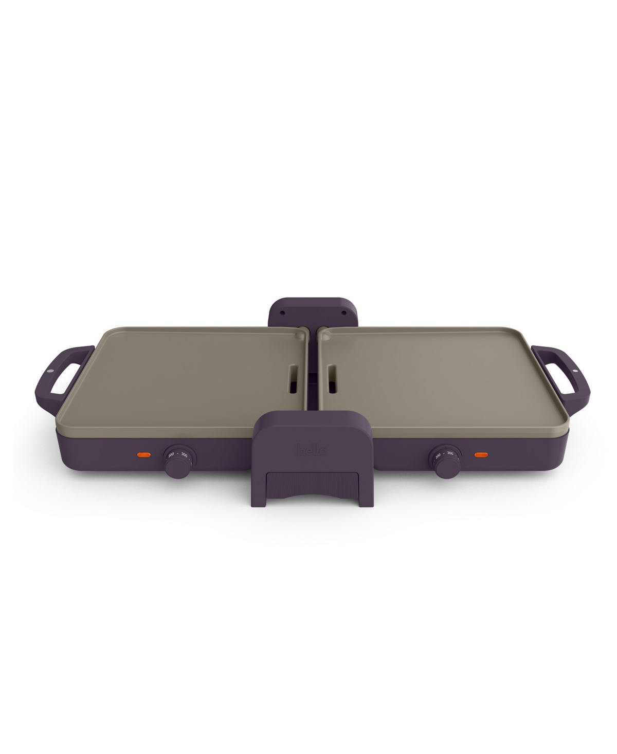 Shop Bella Fold & Store Dual Temp Griddle In Plum