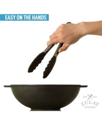 Premium Set of Stainless Steel Tongs 2-Pc.