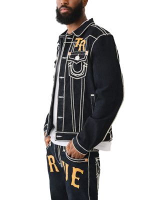 【TRUE RELIGION】ロープステッチ♪JIMMY ウエスタンジャケット True Religion Men's Jimmy Rope Stitch Western Jacket - Macy's