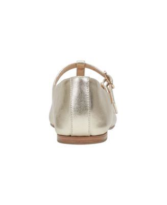 Women's Evie Double Buckle T-Strap Flats