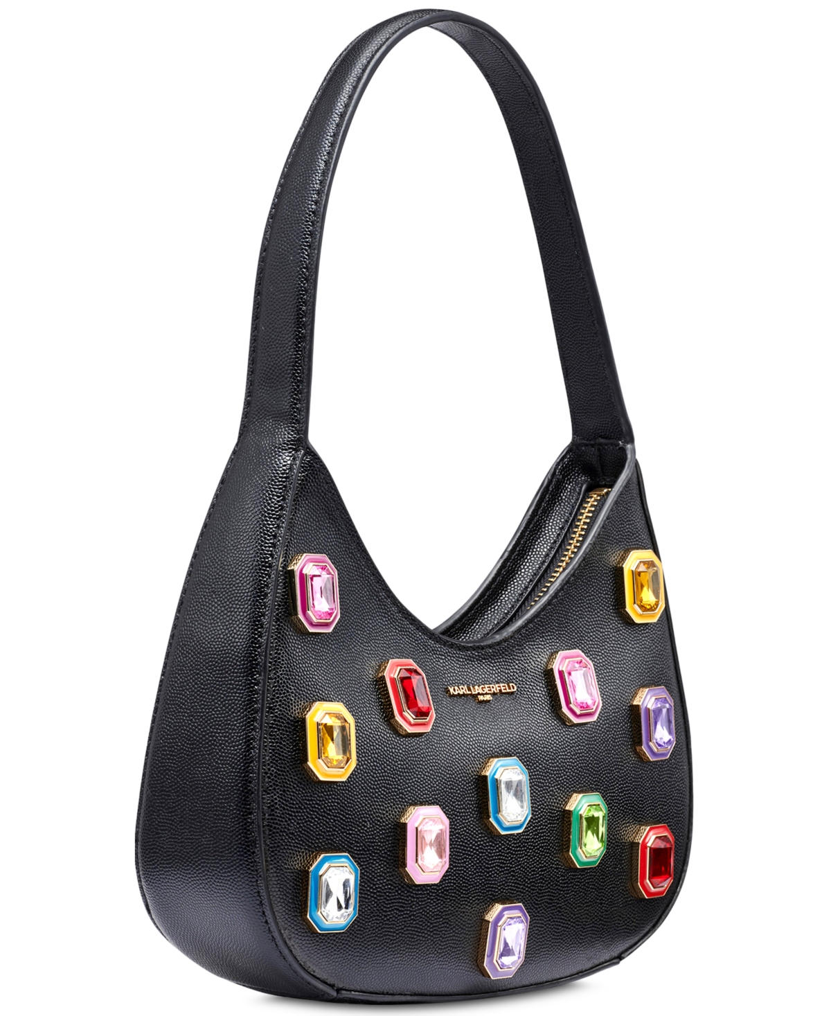 Karl Lagerfeld Paris Desi Leather Hobo