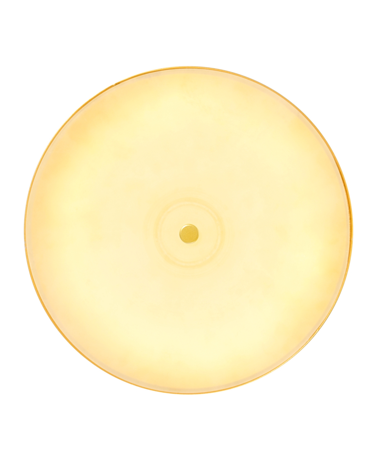 Cwi Lighting 12" Metal Saleen Led Mini Pendant In Sun Gold Black