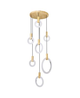 96" Metal Anello LED Pendant