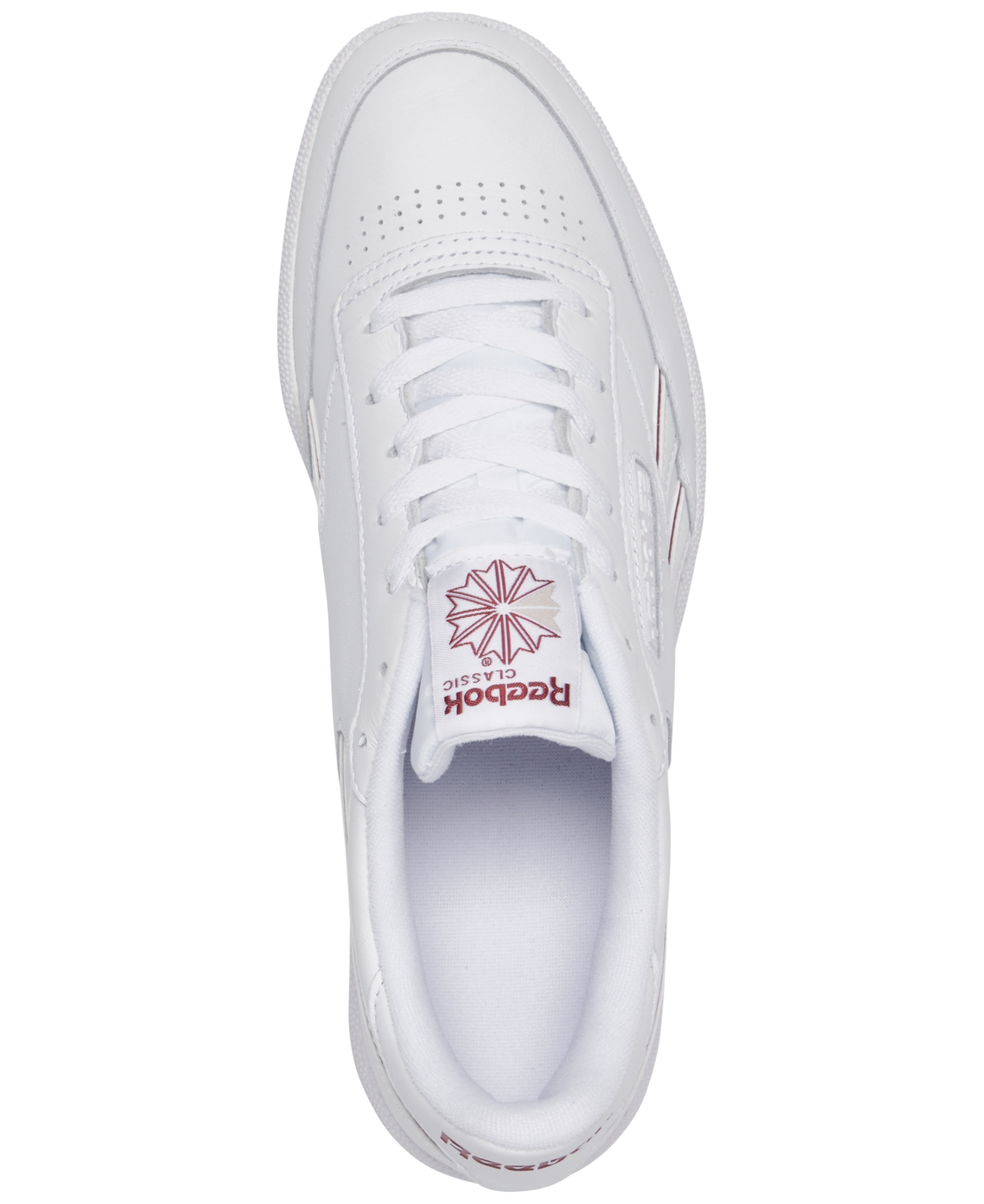 Reebok Men's Club C 85 Casual Sneakers from Finish Line -Maroon