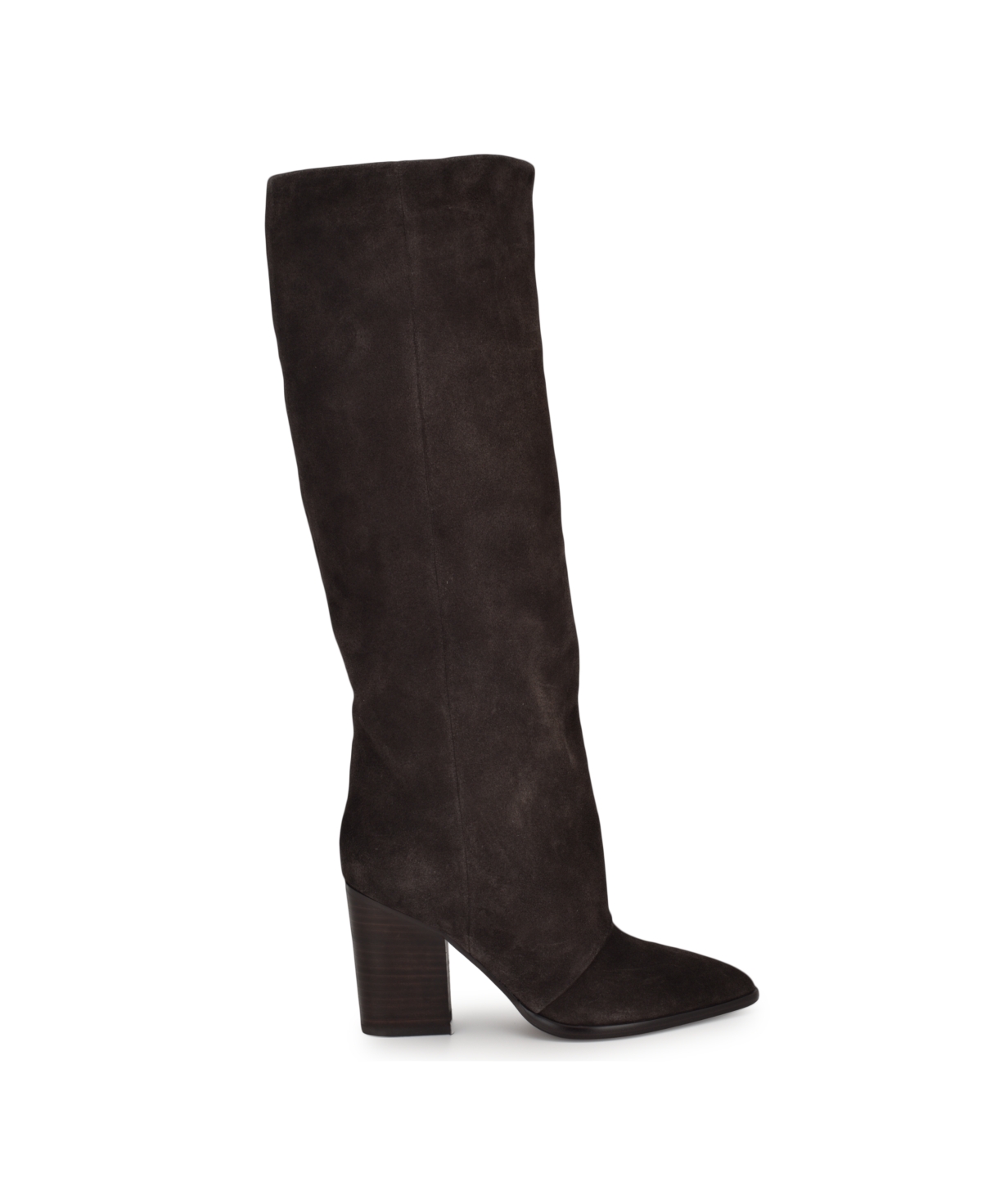 Nine West Women's Chicke Block Heel Knee High Boots