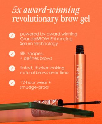 GrandeBROW 2-In-1 Tinted Brow Gel + Brow Enhancing Serum