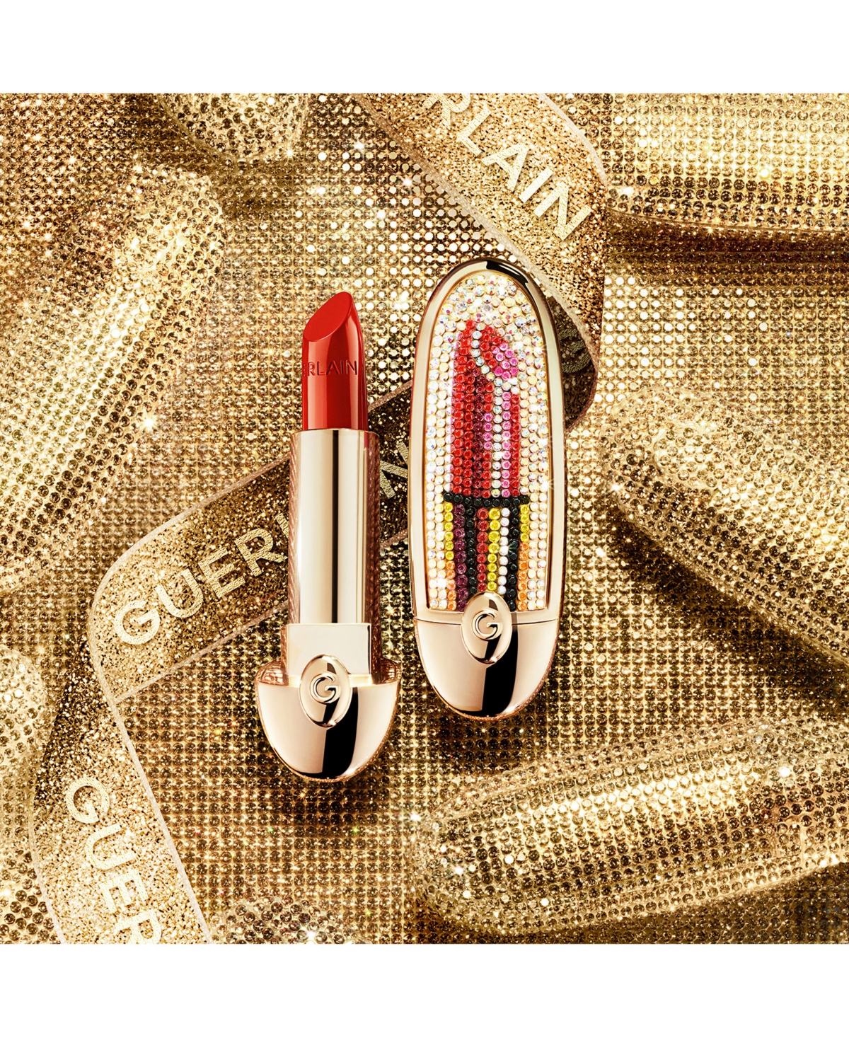 Guerlain Limited-edition Rouge G Customizable Lipstick Case In No Color
