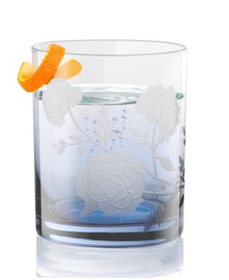 Peony Double Old-Fashioned Glasses, Set of 2