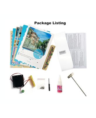 DIY 3D Book Nook Kit Island of Love Cafe 83pcs