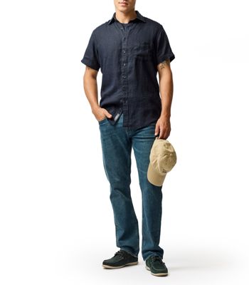 Men's Palm Beach Slim Fit Linen Shirt