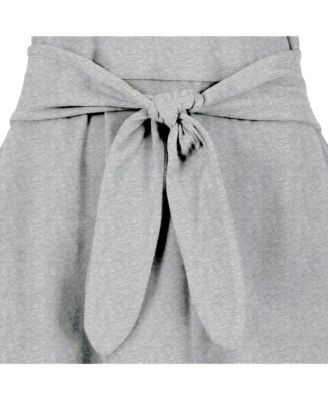 Women's Organic Cotton Tie-Waist Knit Dress