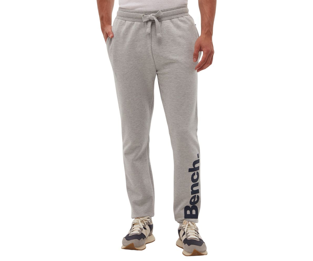 Men's Stanley Leg Logo Joggers - Grey marl