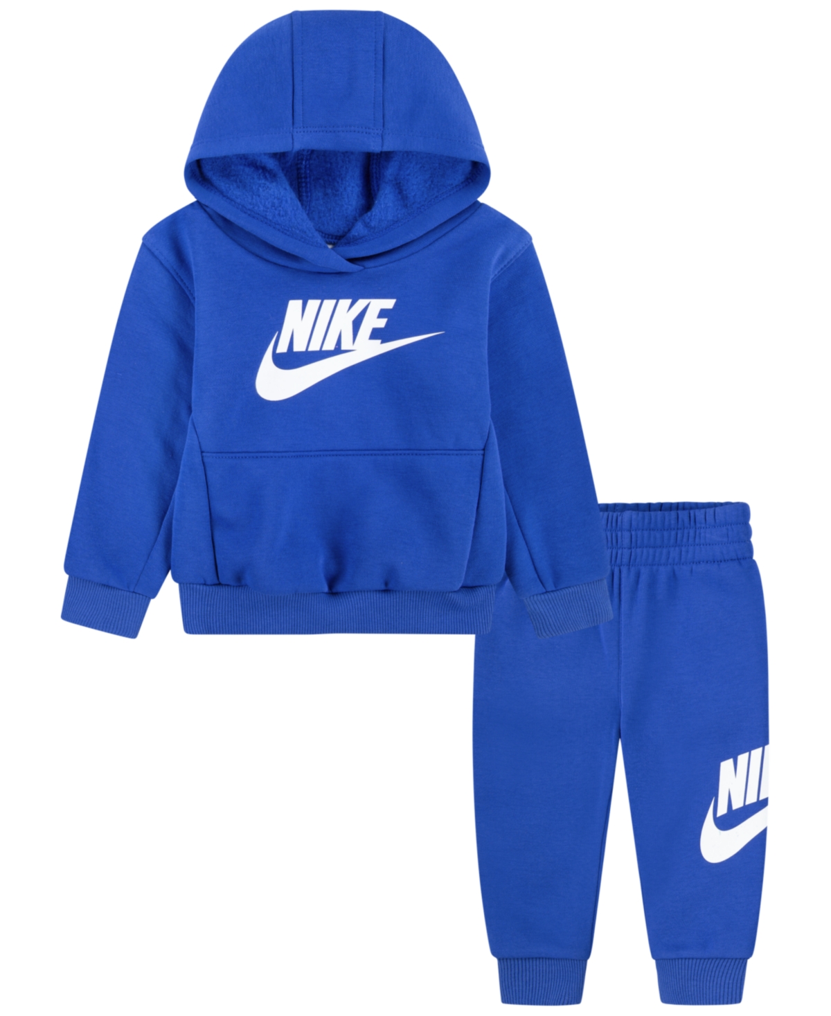 Nike Baby Boys Or Girls Club Fleece Hoodie And Pants, 2 Piece Set In Game Royal