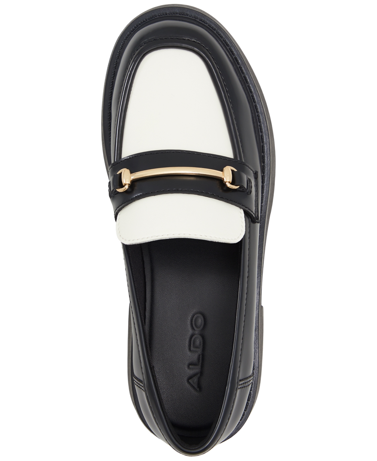 Aldo Women's Grundgens Round-Toe Loafers -Black