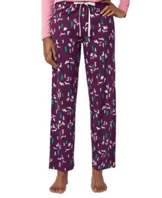 Hue - Women's Dogs In The Wild Mid-Rise Pajama Pants