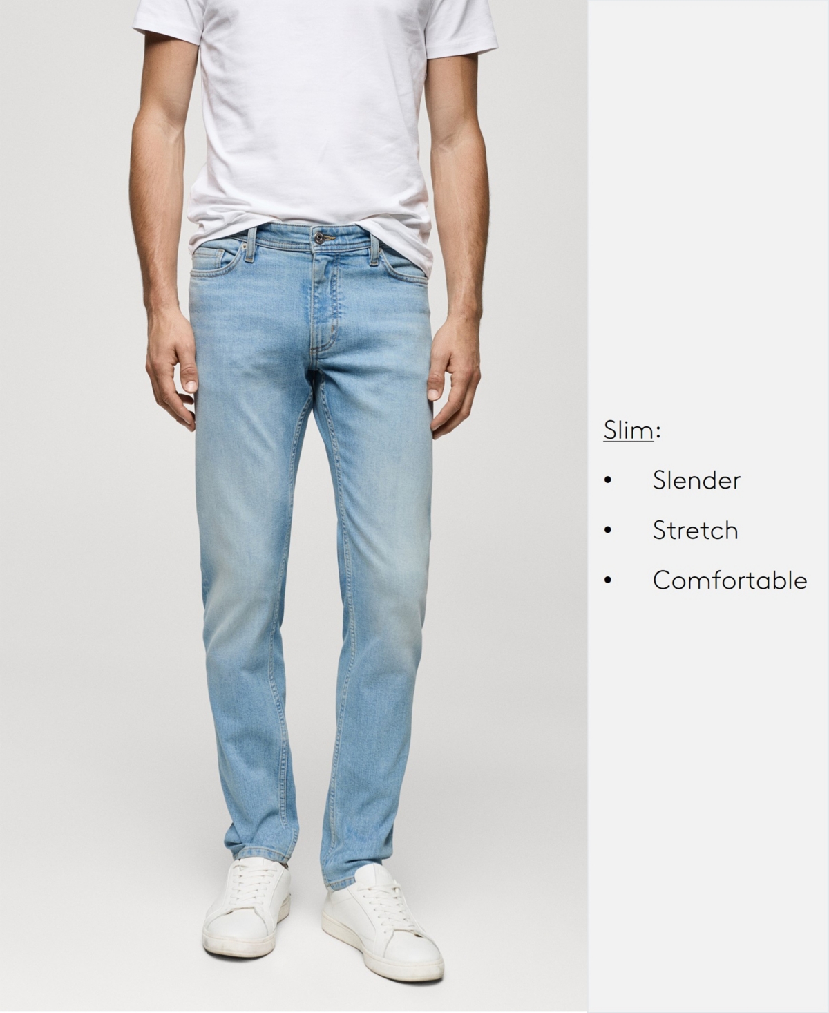 Mango Men's Jan Slim-Fit Jeans