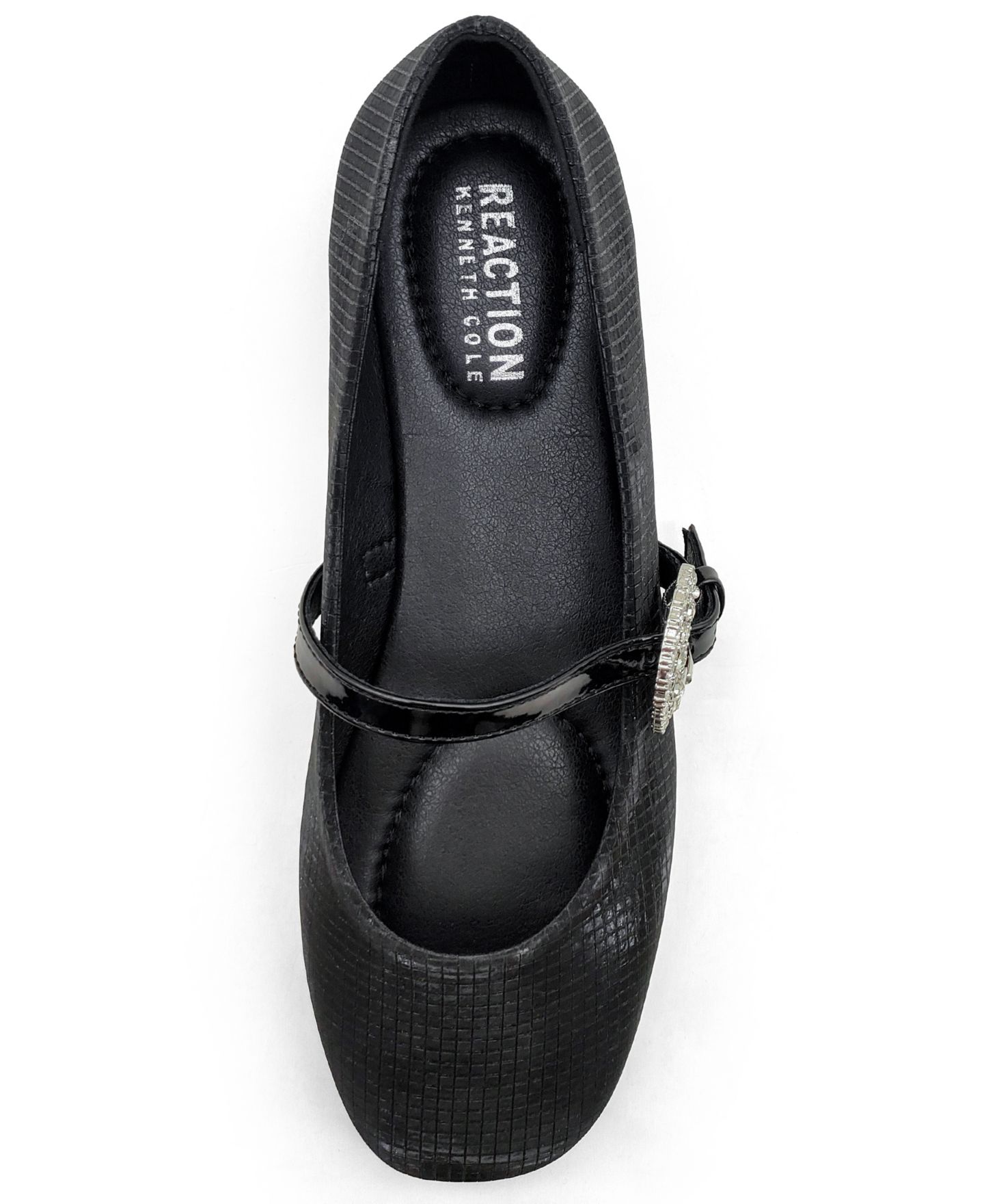 Женские балетки Kenneth Cole Reaction Elwood Ballet Flats, цвет: Чёрный металлик — фото 4