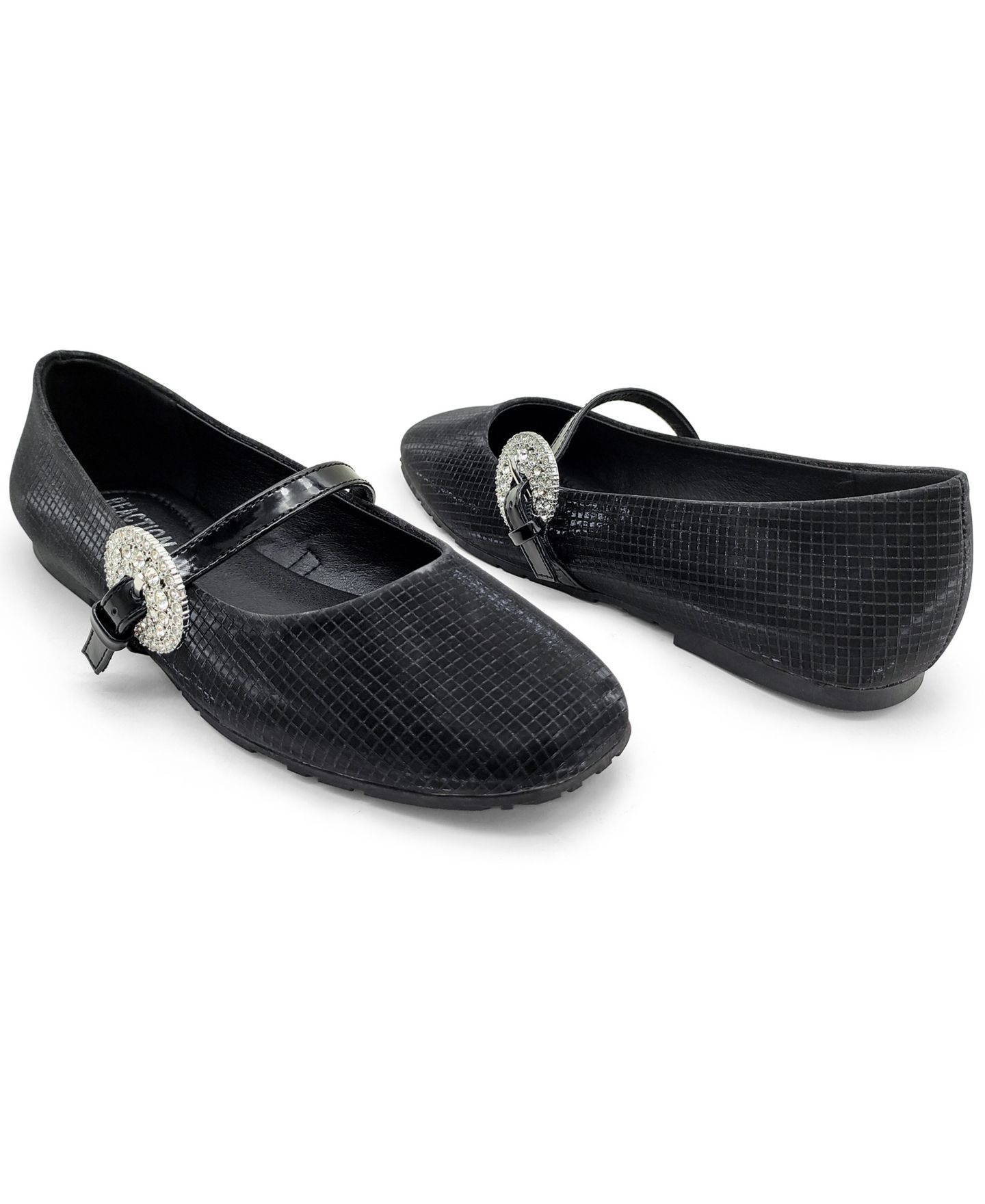Женские балетки Kenneth Cole Reaction Elwood Ballet Flats, цвет: Чёрный металлик — фото 6