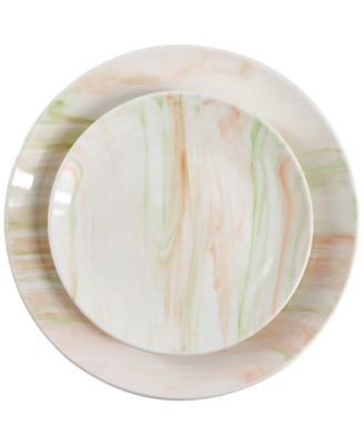 Marble 16 Pc. Dinnerware Set, Service for 4