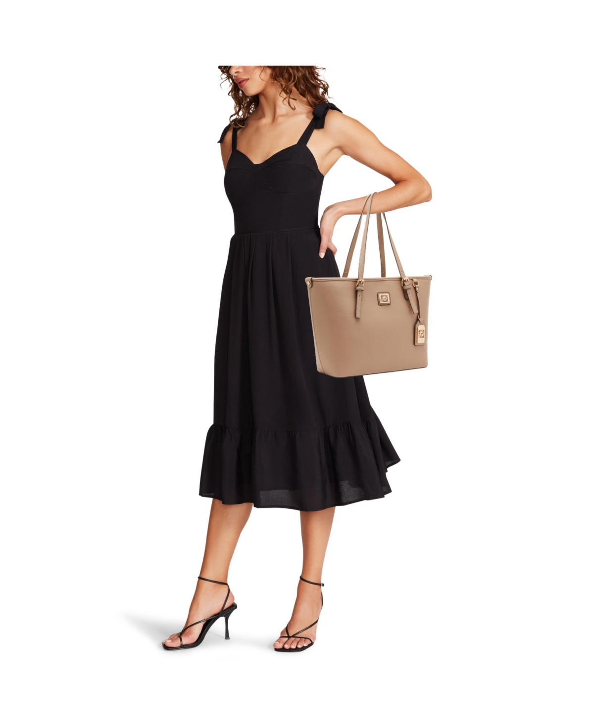 ANNE KLEIN DOUBLE STRAP MEDIUM PERFECT TOTE BAG 