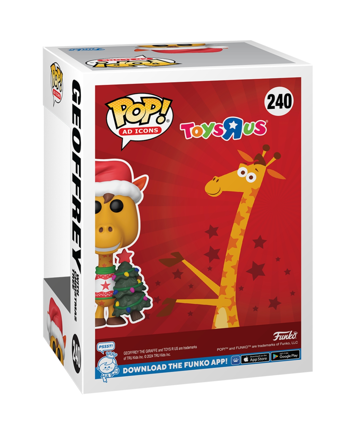 Funko Pop! Ad Icons: Geoffrey With Christmas Tree Vinyl Figure, Created For Macy's In No Color