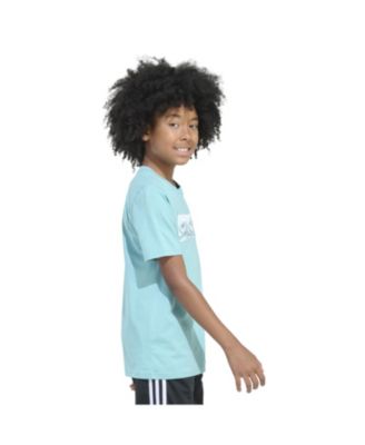 Big Boys Short Sleeve Regular Fit Linear Melt Tee