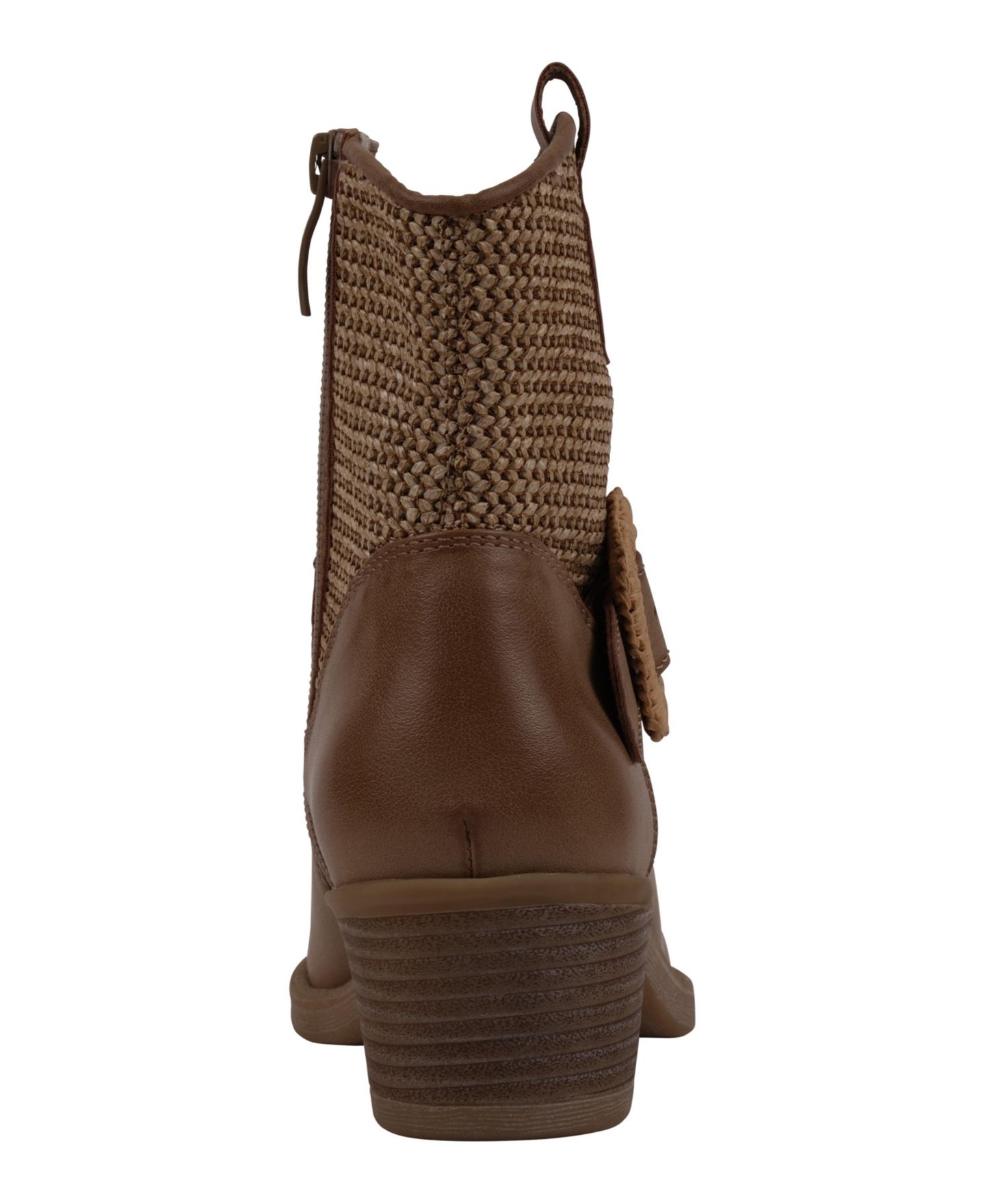 Женские ботинки GC Shoes Avery Woven Western Ankle, цвет: Бежевый — фото 7