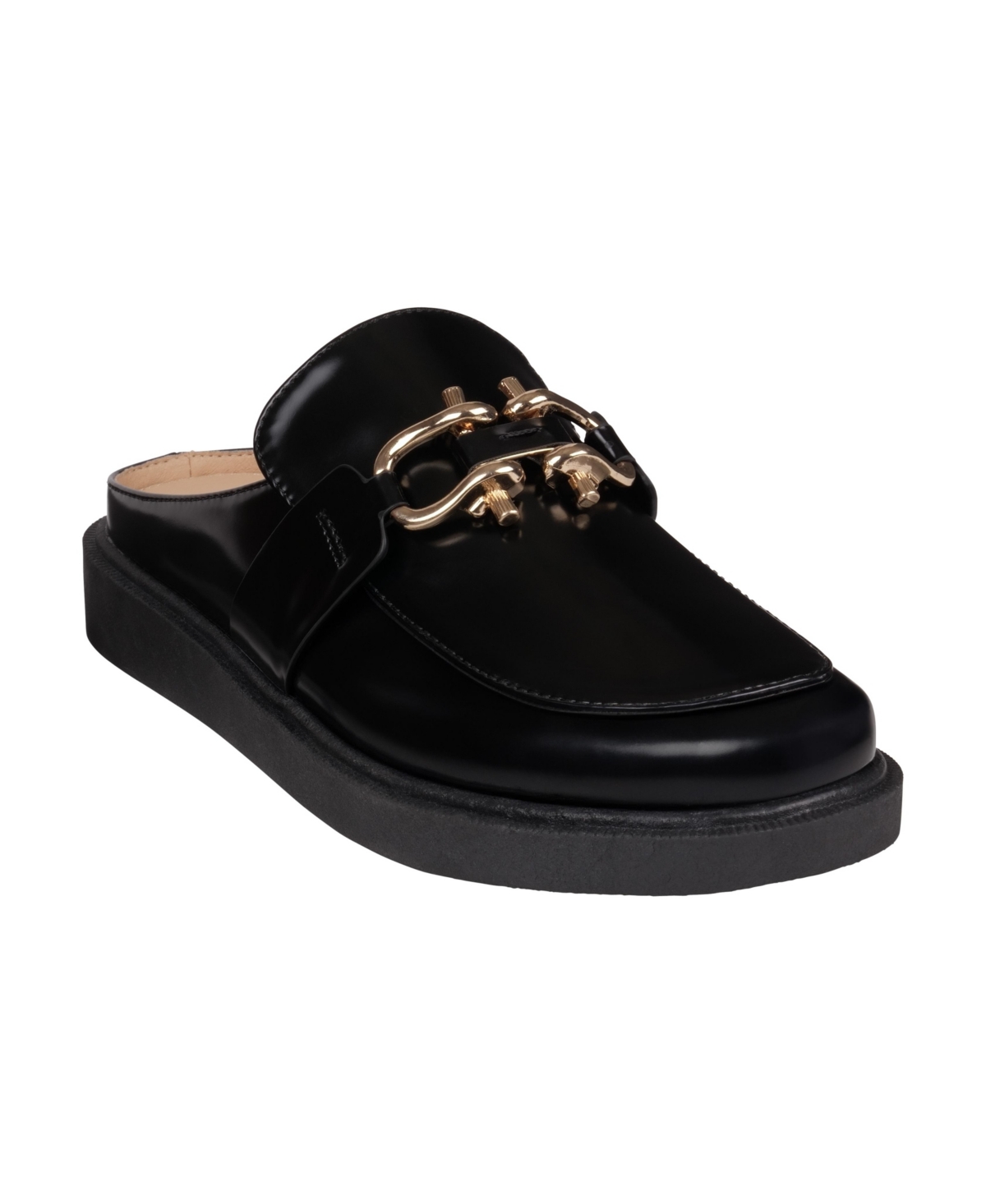 Gc Shoes Women's Reese Buckle Slip On Mules In Black