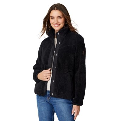 Women's Sherpa Butter Pile Button Front Jacket