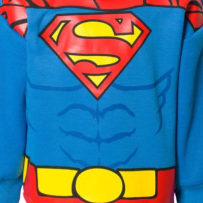 Toddler Boys DC Comics Superman Batman Fleece Pullover Hoodie and Pants Outfit Set to