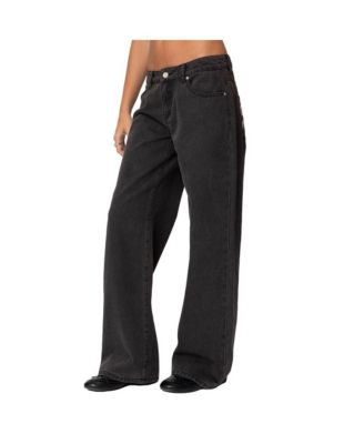 Women's Bow pocket relaxed jeans